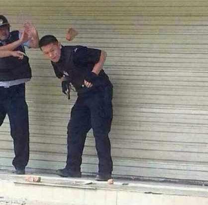 打砸事故現(xiàn)場(chǎng)。（圖片來自網(wǎng)絡(luò)）