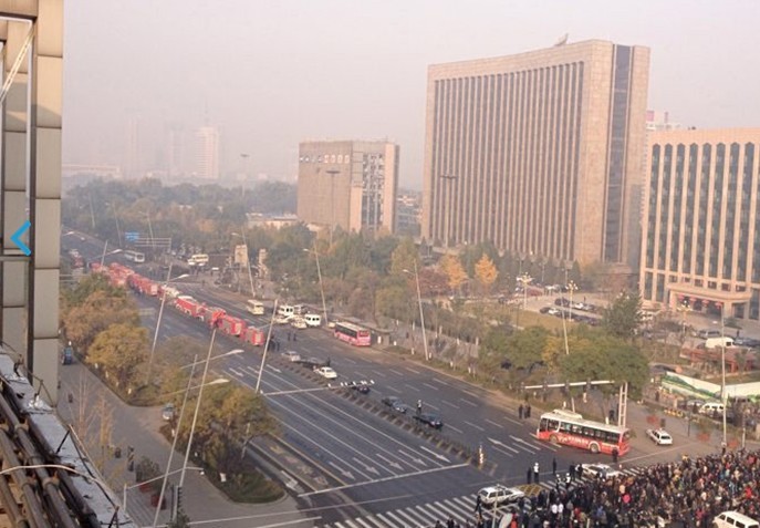 山西省委門口連環(huán)爆炸12