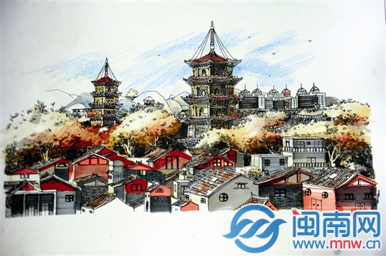 泉州的地標(biāo)，東西塔