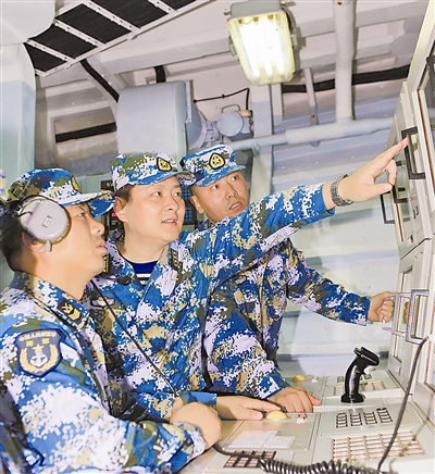 常州艦艦長(zhǎng)梁陽