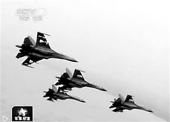 戰(zhàn)機演練海上超低空突防等科目