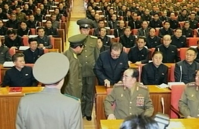 朝鮮中央電視臺9日公開了前任朝鮮國防委員會副委員