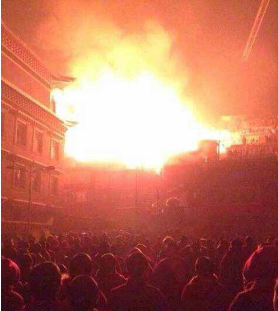 四川佛學(xué)院發(fā)生火災(zāi)