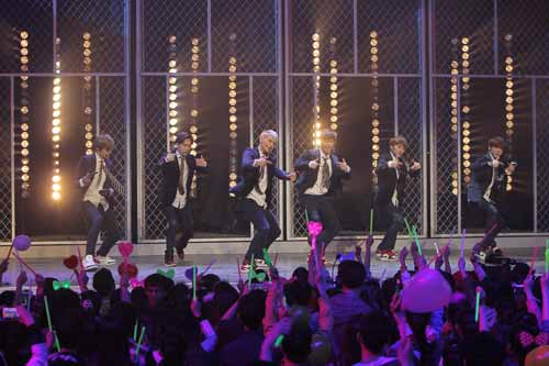 超人氣組合EXO-M熱舞2014網絡春晚