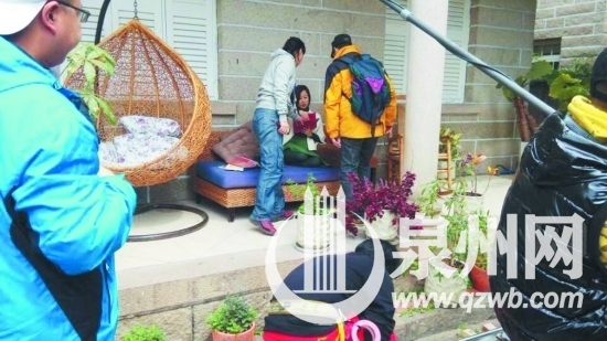 攝制組在館驛七號(hào)取景