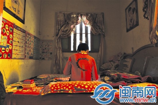 小斌獨(dú)自呆在貼滿動(dòng)物圖鑒的昏暗小屋里，才最安靜