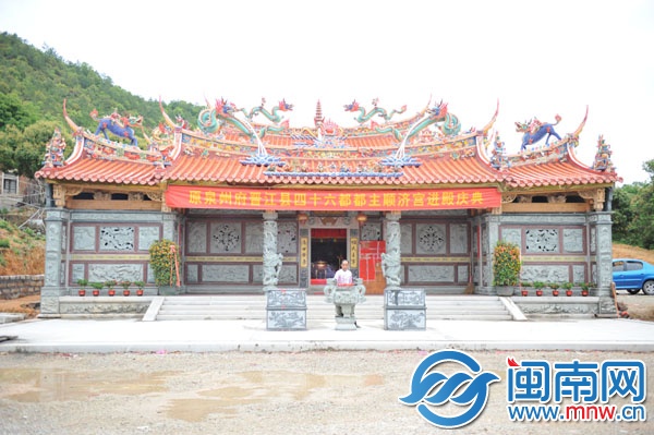 去年剛翻建的順濟(jì)宮與泉榕古道關(guān)系密切